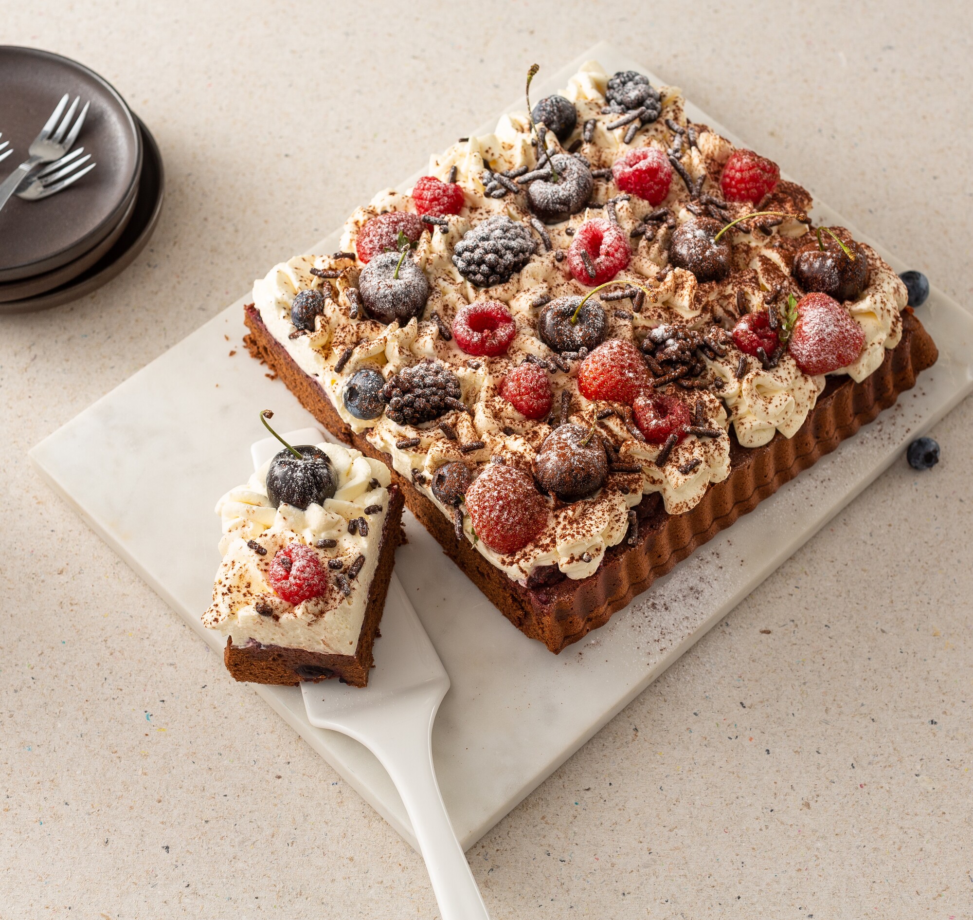 Schwarzwalder kirschcake recept 24Kitchen